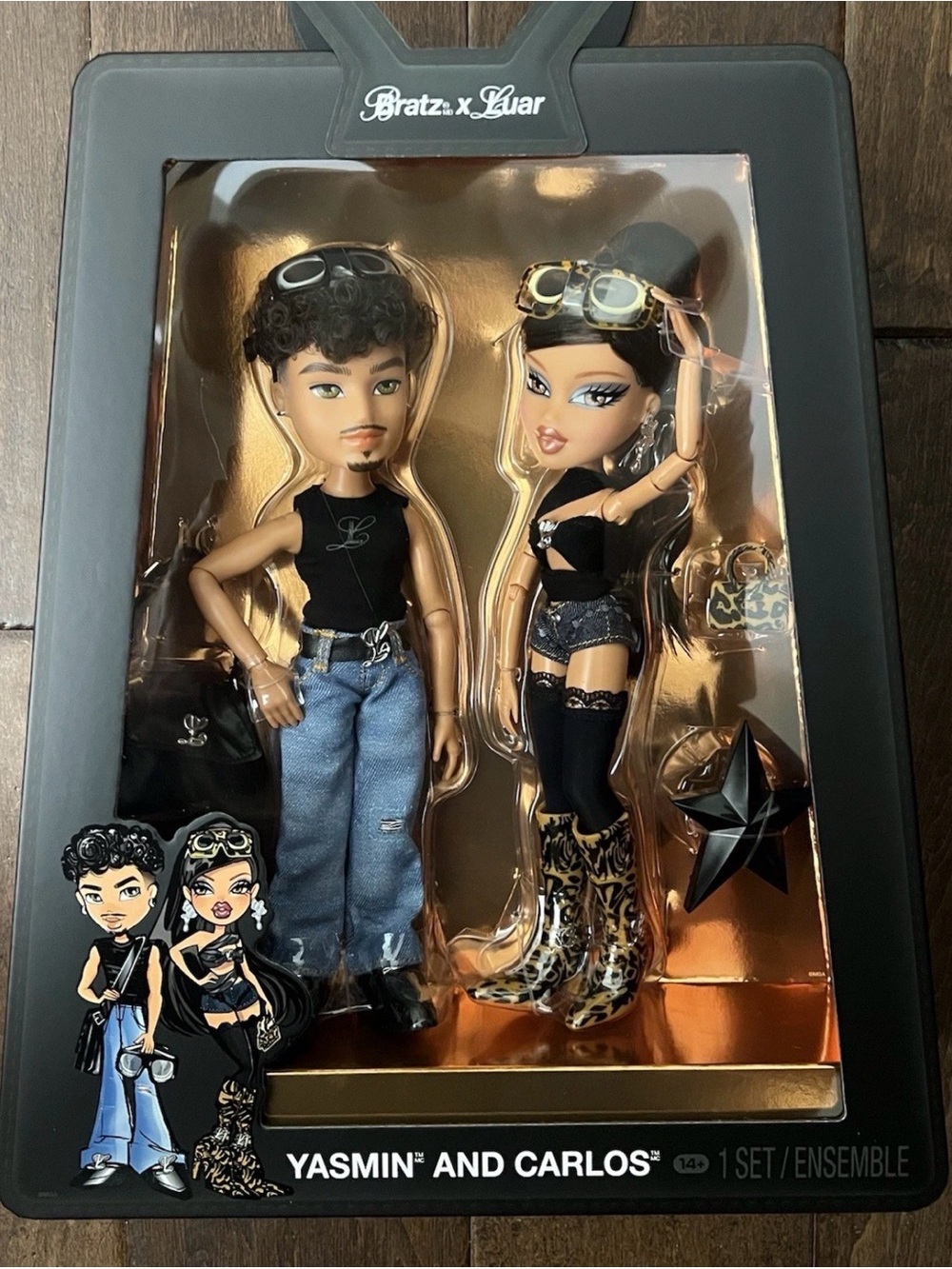 Bratz x LUAR Collector girl and boy doll pack. Limited edition.